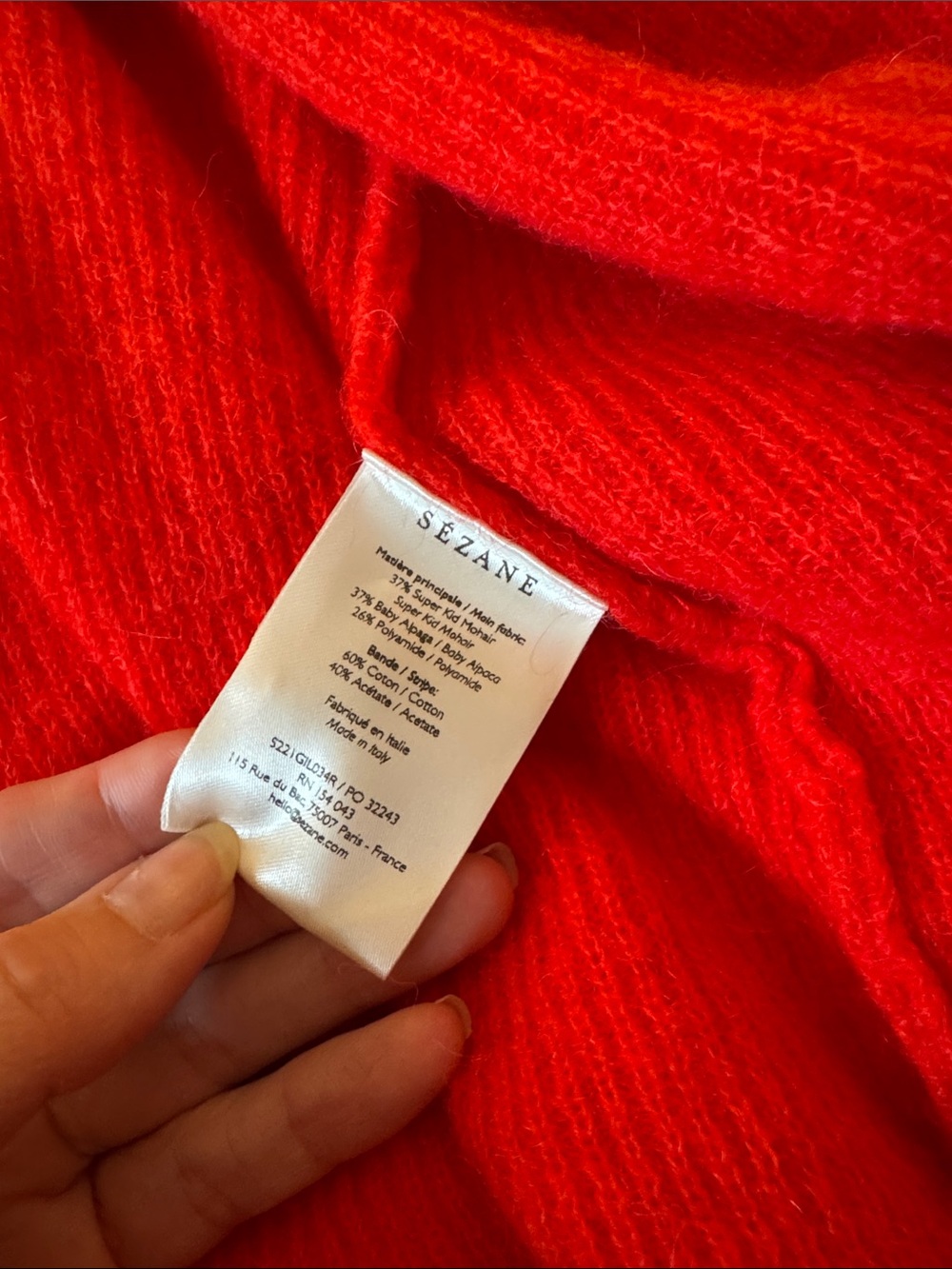 Sezane Gaspard Cardigan - Picture 3 of 3